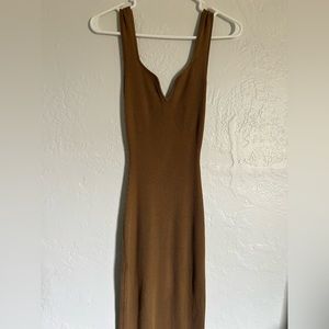 H&M rib knit midi dress
